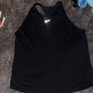Nike Women's Black Racerback Tank Top